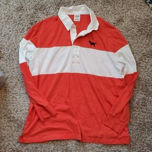 Pink by Victoria's Secret Long Sleeve Polo